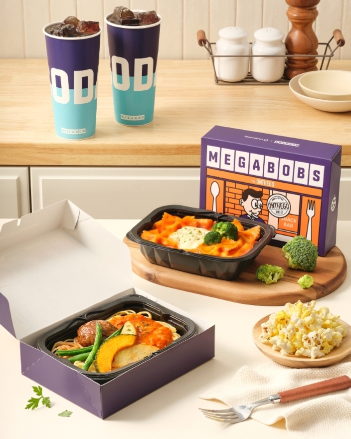 한 끼 식사 메가박스, 아워홈, 온더고, 협업, 식음료, 외식, 배달 서비스