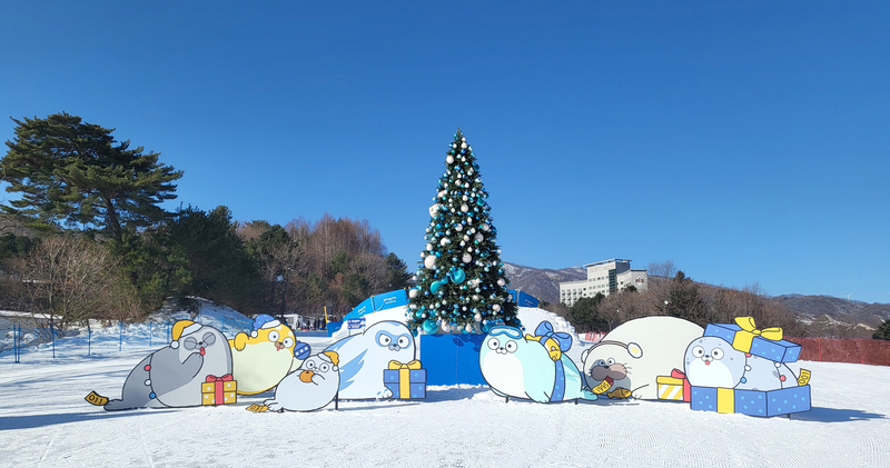 휘닉스 파크, 눈과 함께하는 즐거움이 있는 온가족 놀이시설 스노우빌리지 오픈